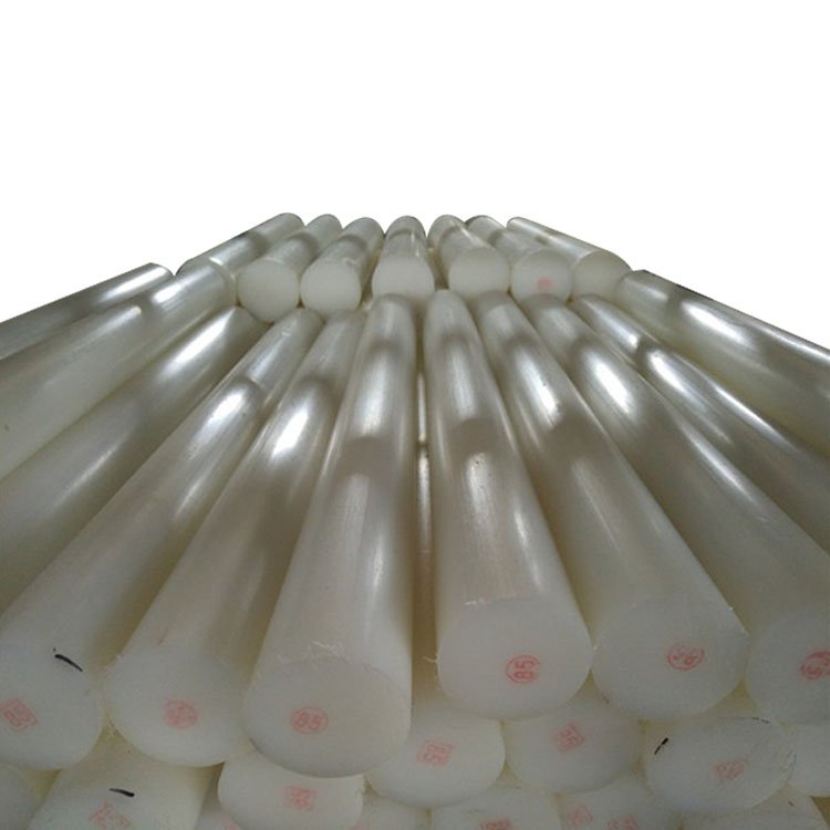 Custom Size 6-300mm Cast PA6 Bar Reinforced Plastic Mc Nylon Rod Customized Gf30 PA6 PA66 Nylon Rod