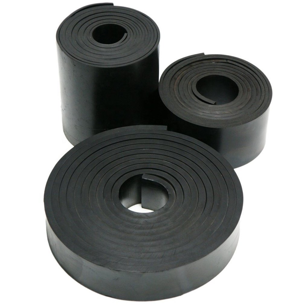 Wholesale Shock Absorbing 1mm-100mm Rubber Sole NBR/SBR Rubber Sheet/Rubber Skirting