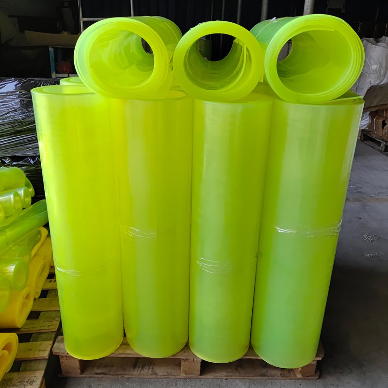 Rubber Plastic Roll Polyurethane Customized 3mm Thick Plastic Sheet