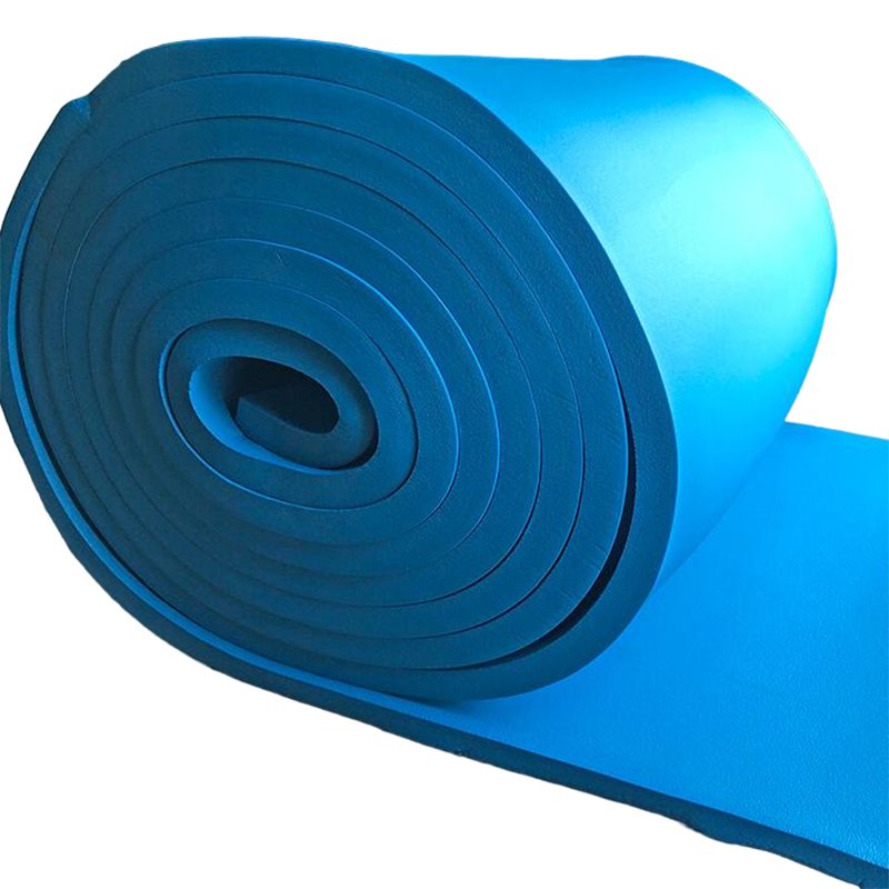 Factory direct elastic rubber foam Flexible elastic black rubber foam insulation roll board insulation