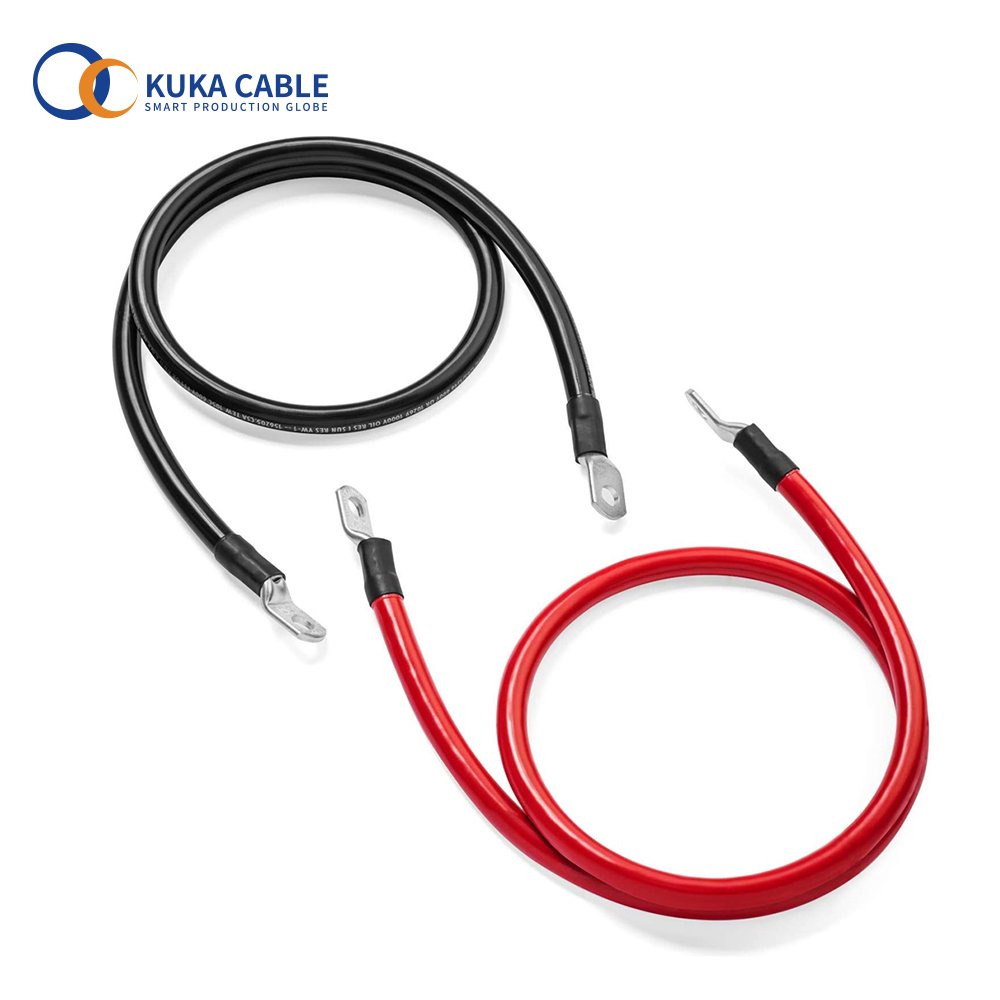 2Awg 4 Awg 8awg Flexible Automotive Wire Cable Red Black Auto Battery Cable