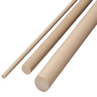 Engineering Plastic Round Bar Rod PEEK Plastic Round Rod Unfilled New Raw Materials Pure plastic Rods