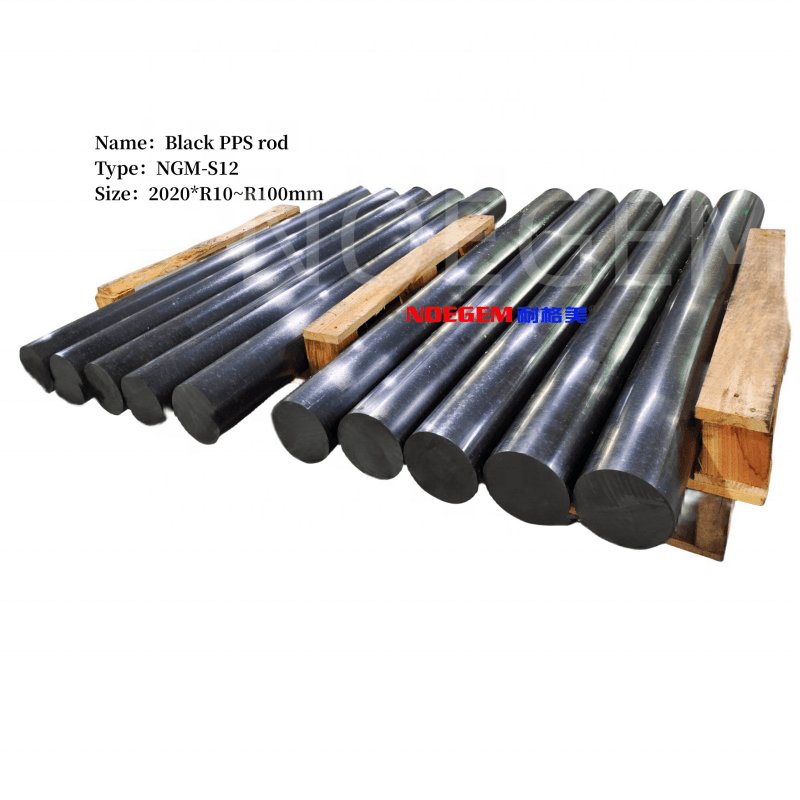 High performance thermoplastic resin polyphenylene sulfide plastic rods/sheets PPS plastic rods/sheets