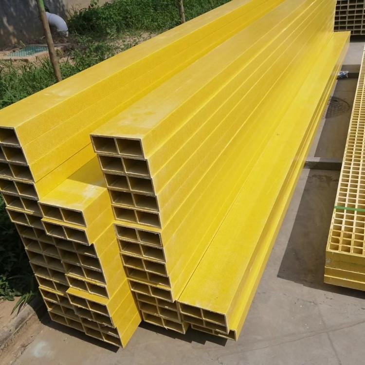 Lightweight Reinforced fiberglass roof truss grp purlin frp tubes Pultrusion Fiberglass Roofing Support purlin