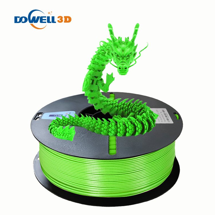 Dowell 3d FDM 3D printer filament PETG 1.75MM plastic rods PETG 1.75mm no chogging