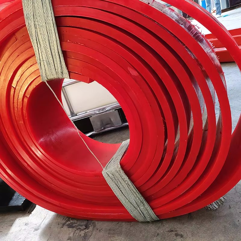 Custom Cutting&Molding Polyurethane Rubber Sheet,Scraper for Truck Tractor Snow Plow Blade,Material Molding Processing Service