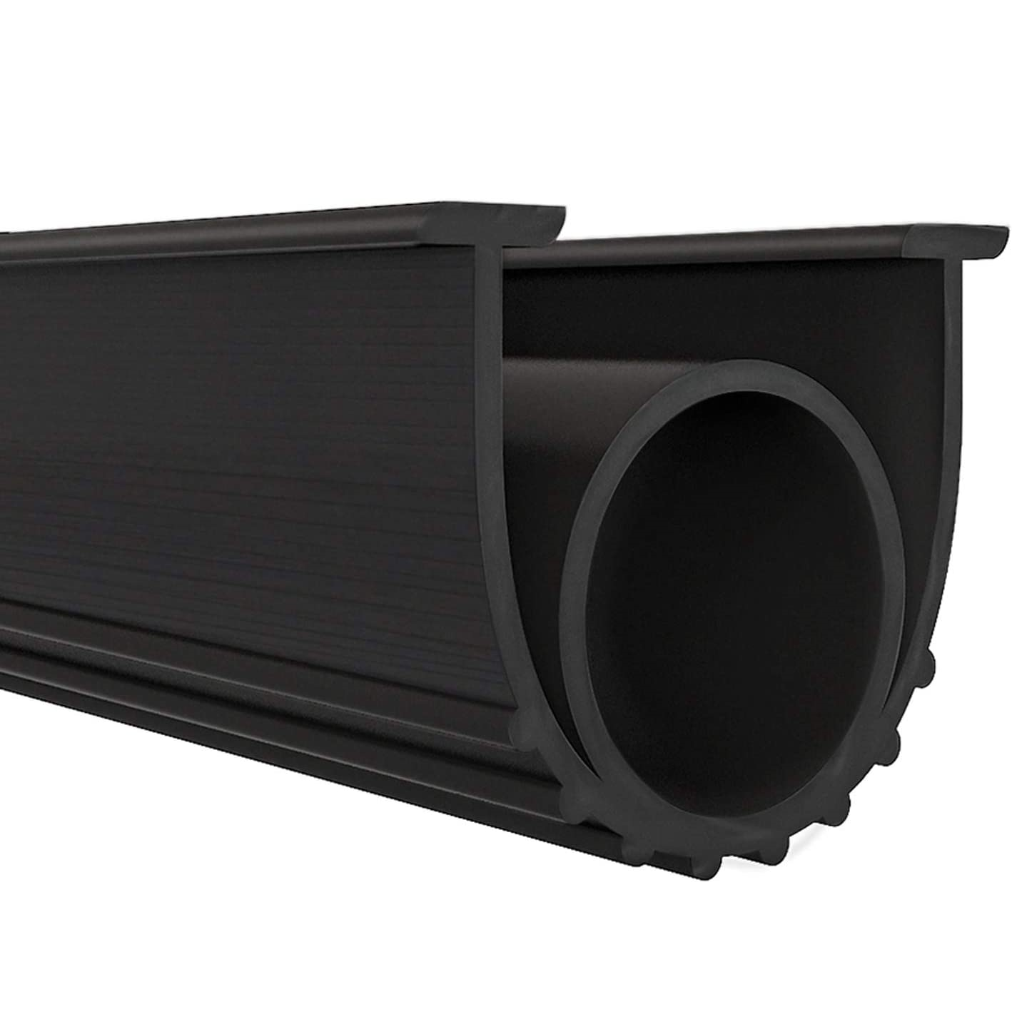 90MM EPDM Garage Door Bottom Rubber Weather Stripping Kit Seal Strip