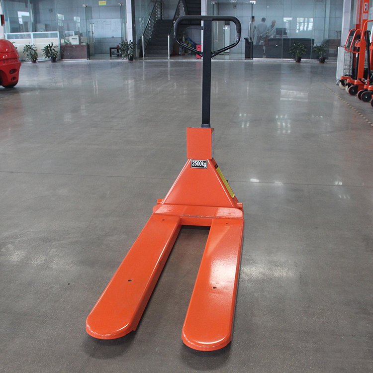 NIULI High Digital Display Economical Manual Hydraulic Hand Pallet Truck Scale Pallet Jack Weight Scale