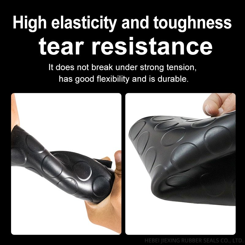 Coin Stud Rubber Flooring Herringbone pattern non-slip rubber sheet Stripe dot shock-absorbing rubber sheet