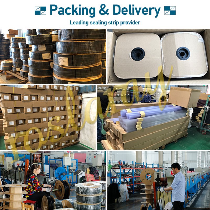 EPDM Rubber Seal Strip Aluminum Window Frame Rubber Gasket Seals Door Gasket Sealing Door