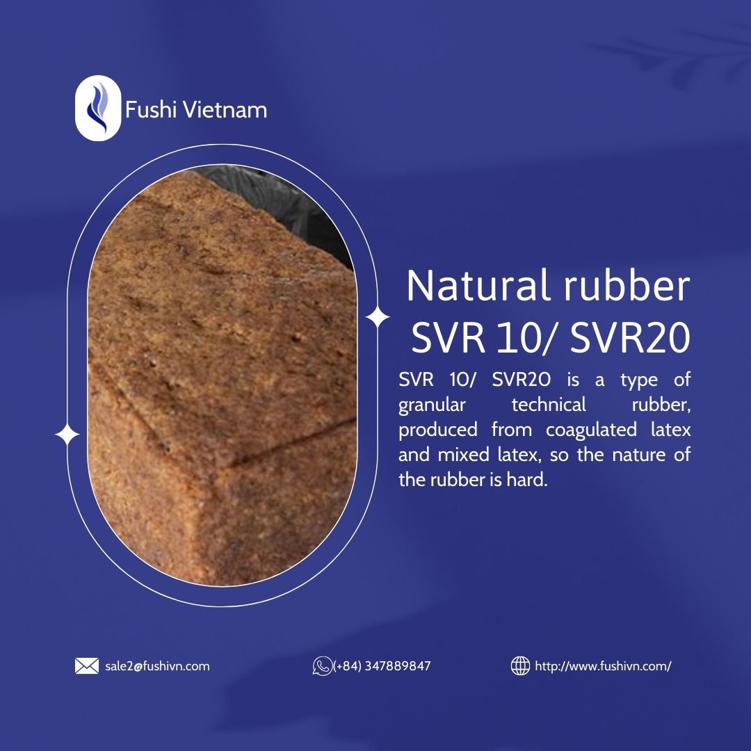 Natural SVR 20 Rubber Latex Molding Grade Raw Materials for Rubber Products