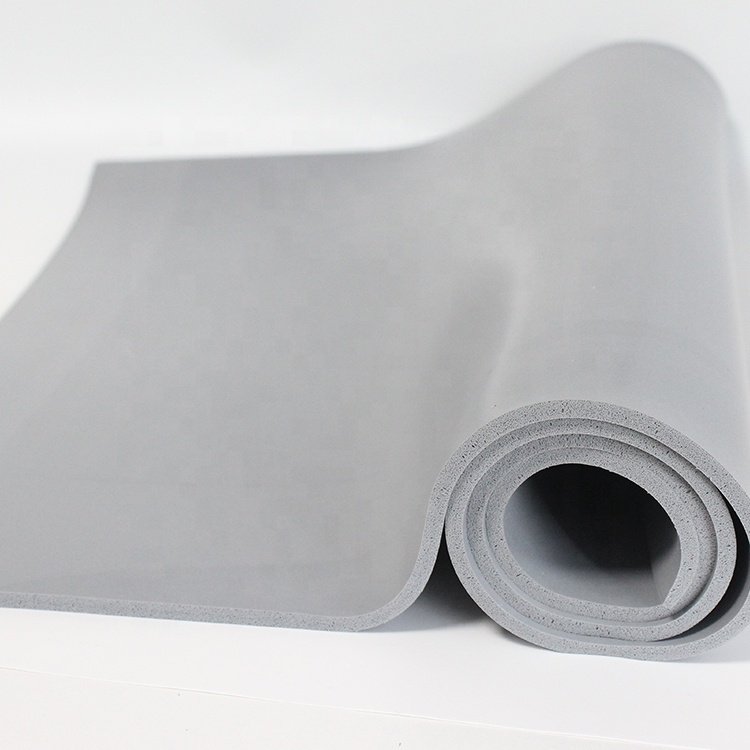High Temperature Resistance Closed Cell Silicone Sponge Rubber Sheet Silicone Foam Insulation Sheet