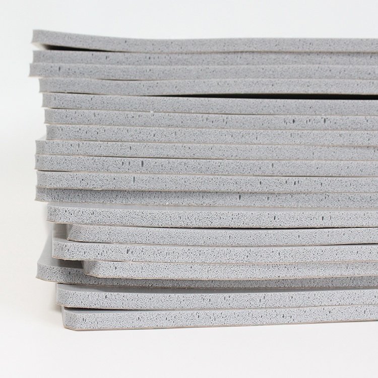 High Temperature Resistance Closed Cell Silicone Sponge Rubber Sheet Silicone Foam Insulation Sheet
