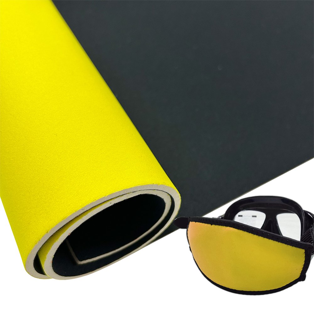 Factory Sale Odorless 2mm 3mm Custom Colored waterproof polyester nylon Fabric Thin Neoprene Fabric