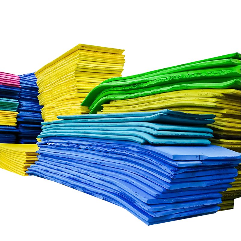 Manufacture EVA Foam Rubber Material Sheets custom 10mm 15mm 20mm EVA sheet for Shoe Soles Slippers Flip Flop Sandals Making