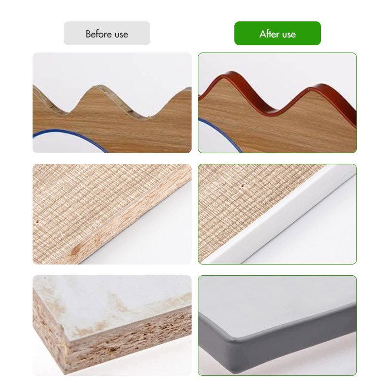 Rubber u edge band PVC TPE flexible self adhesive edge banding tape rubber edge banding for furniture