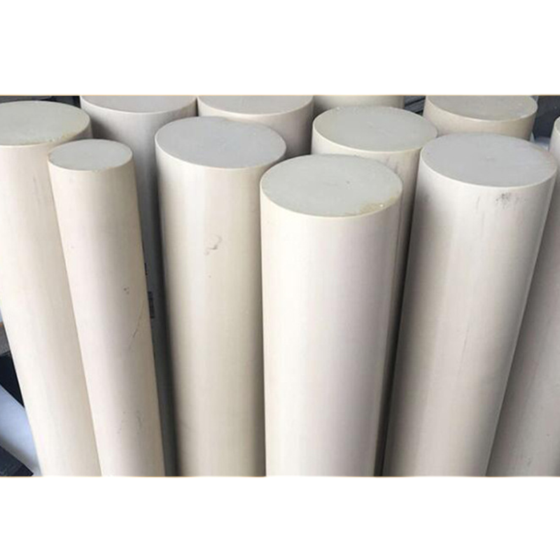 Manufacturer High Temperature Resistant PEEK Rod Raw Material Pure Natural white Peek Rods Plastic PEEK Round Bar