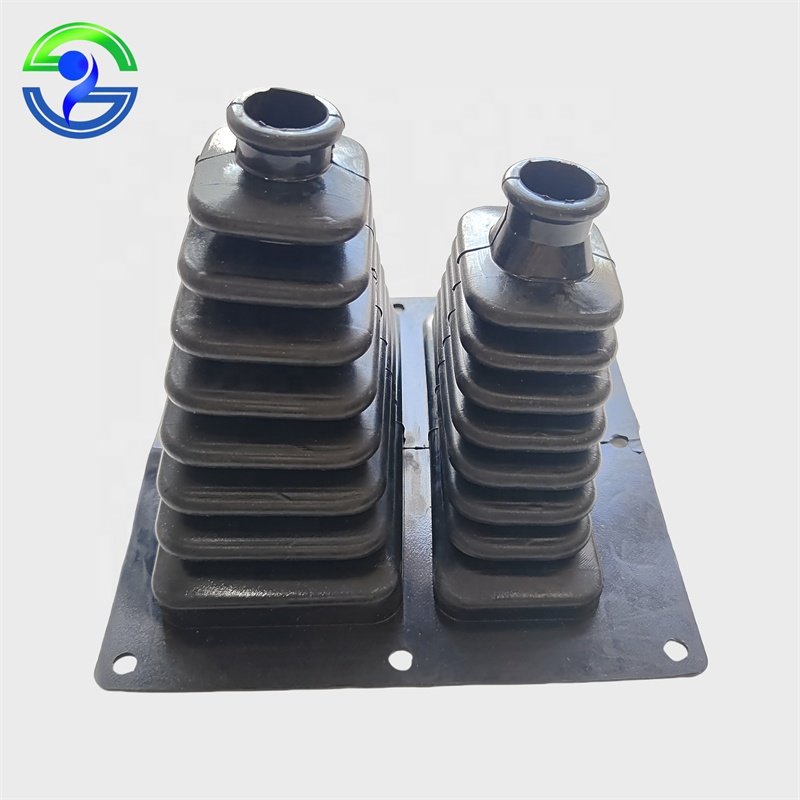 Custom Molded All Kinds Of Dust-proof Silicone Nbr Epdm Rubber Cover Silicone Rubber Flexible Bellows Rubber Dust Cover