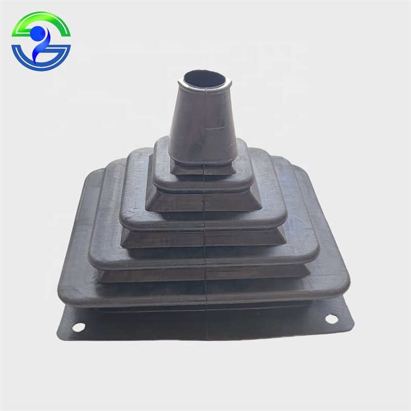Custom Molded All Kinds Of Dust-proof Silicone Nbr Epdm Rubber Cover Silicone Rubber Flexible Bellows Rubber Dust Cover