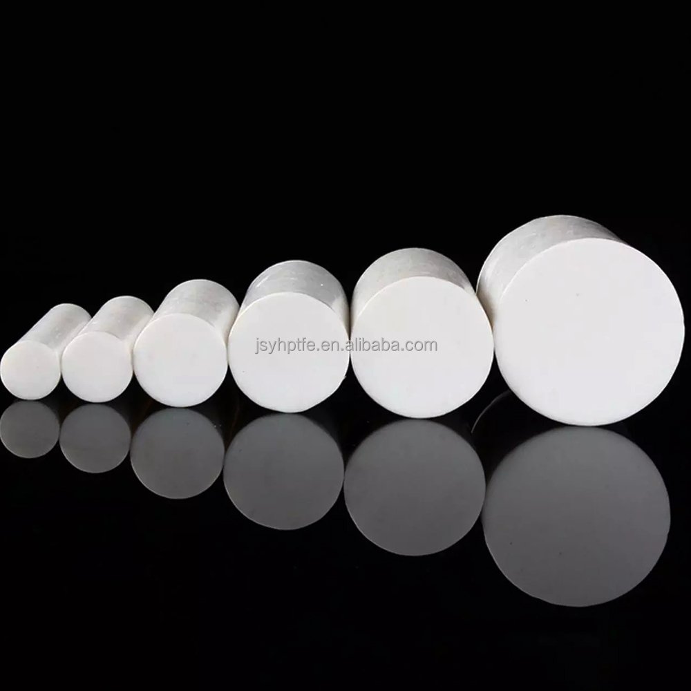 2024 PTFE extrude rod 100% virgin suspended polytetrafluoroethylene resin extrusion Anti Corrosion pvdf rod