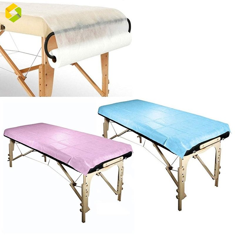 Medical supplies bedsheets cotton rubber linen bedding set cheap disposable hospital bed sheets