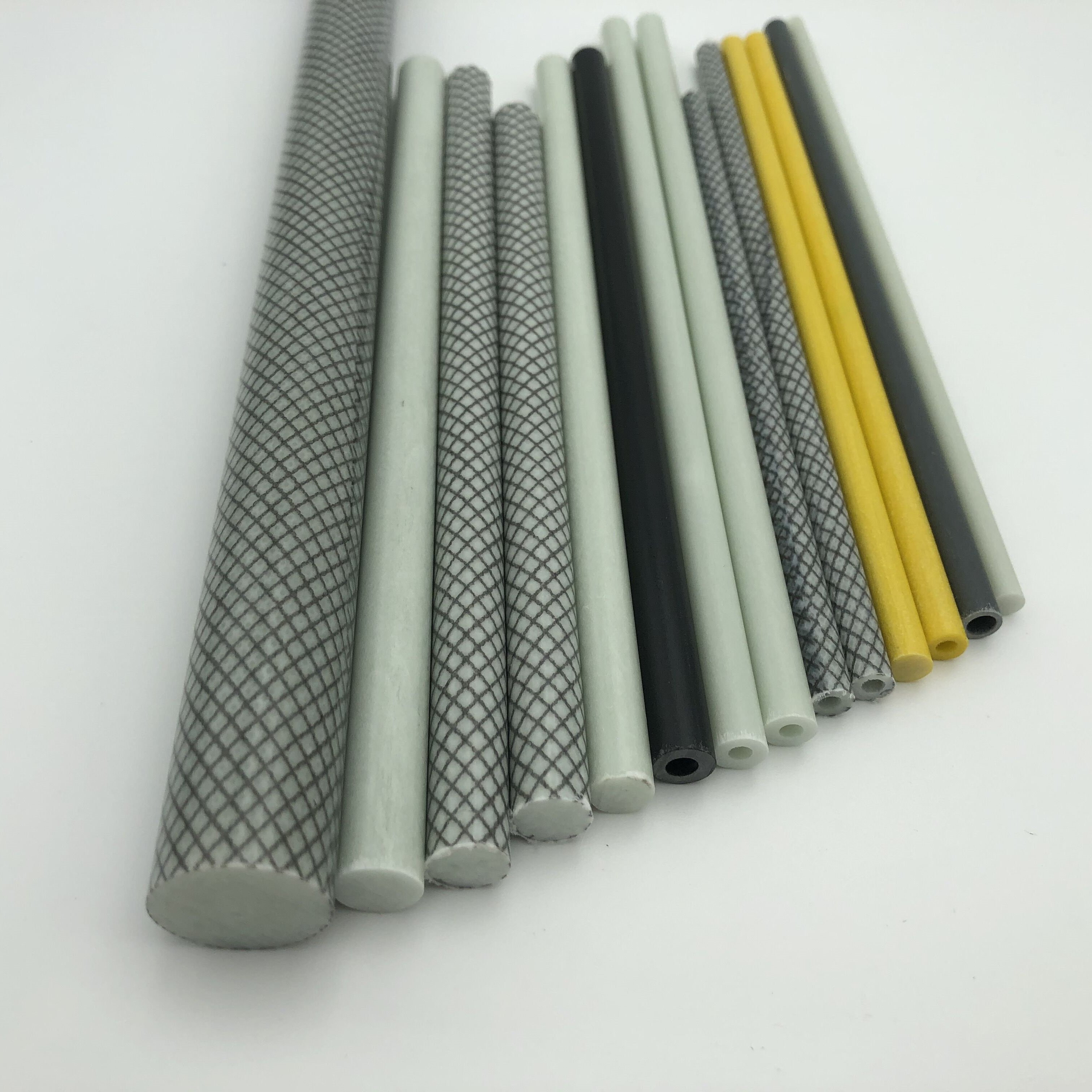 GFK Customized size GFRP Pultrusion Solid Fiberglass Rod For Agriculture Stake