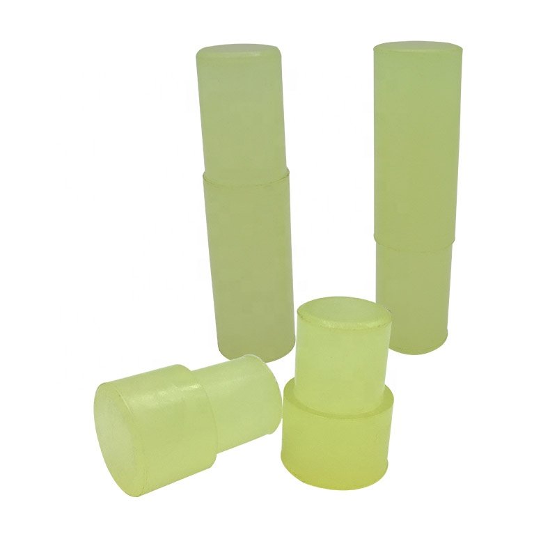 Woodworking Edge Banding Machine Parts Excellent Yellowish Rubber Cushion for End Trimming Unit