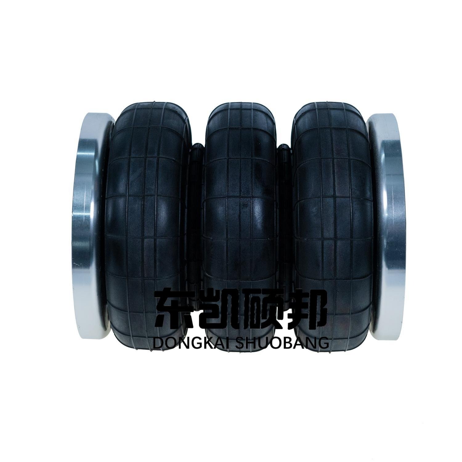 3S70-13F Aluminum flanged three-turn automobile rubber air suspension spring bag