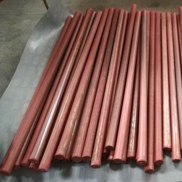 high quality brown colore instrument for ebonite rod