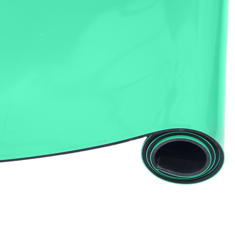 GI Manufacturer Green Glossy Workbench Table Mats Antistatic Mat ESD Rubber Sheet