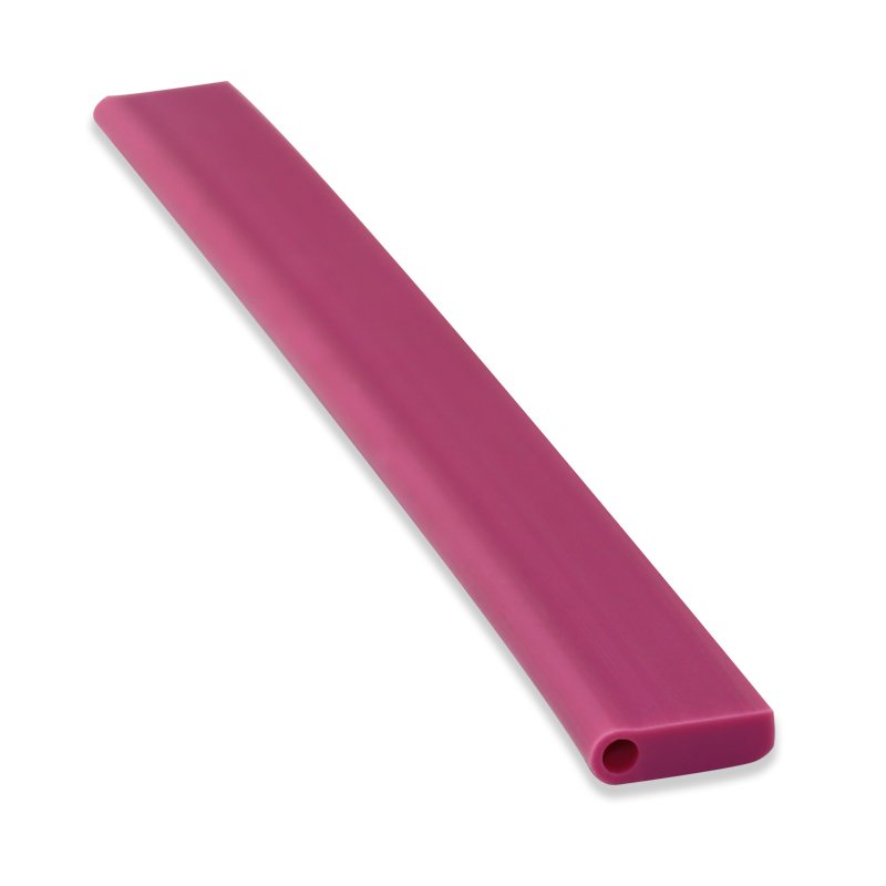 High-temperature resistant color silicone extruded profiled silicone rubber sealing strip silicone sound insulation strip