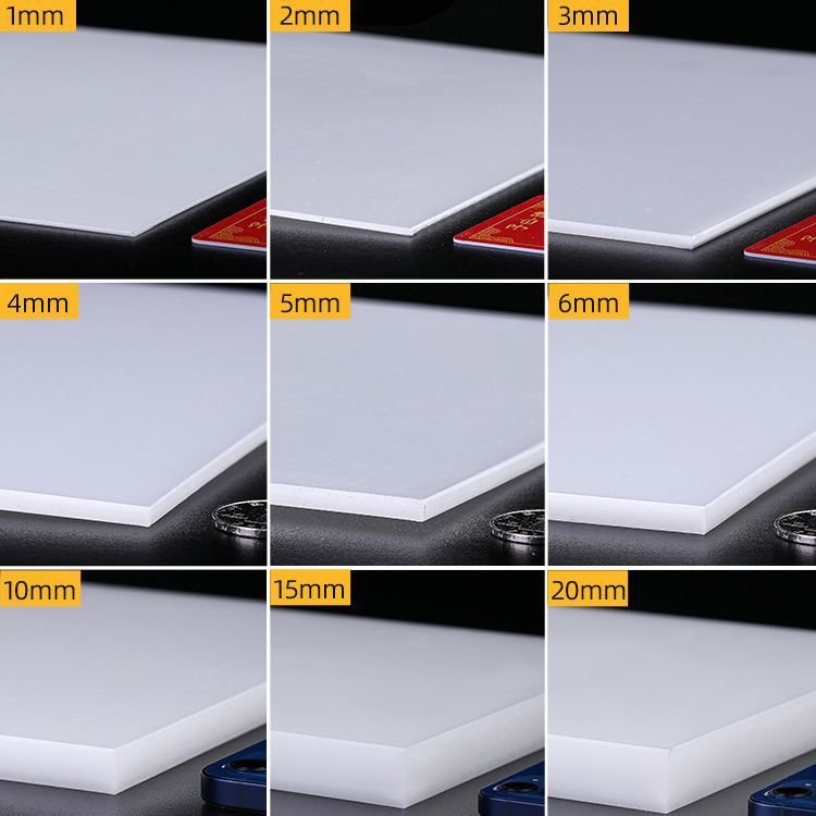 Anti-Slip Pps Plastic Sheet Rod Polyphenylene Sulfide V0 0.3mm Pp Solid Sheet For Wardrobe