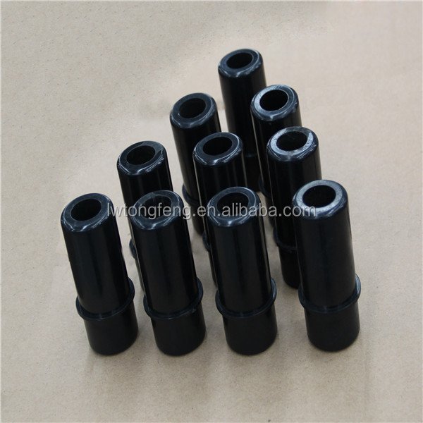 gym parts Plastic guide bushings for weight stacks, fitness equipment black plastic bushings