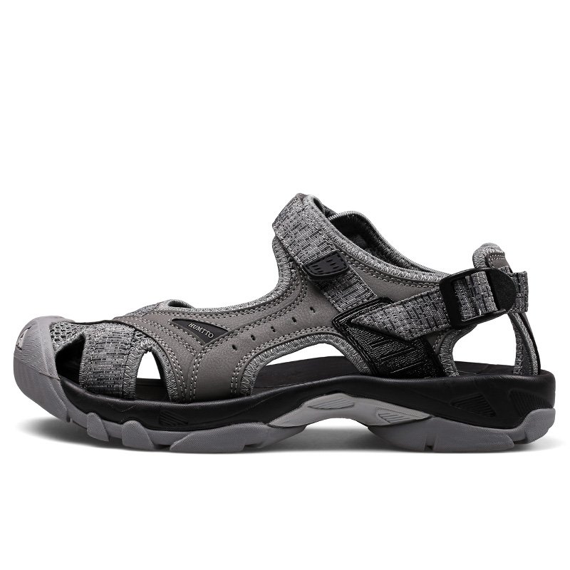HUMTTO Summer Seaside Vacation Beach Sandals Outdoor Breathable Drainage River-tracking Shoes
