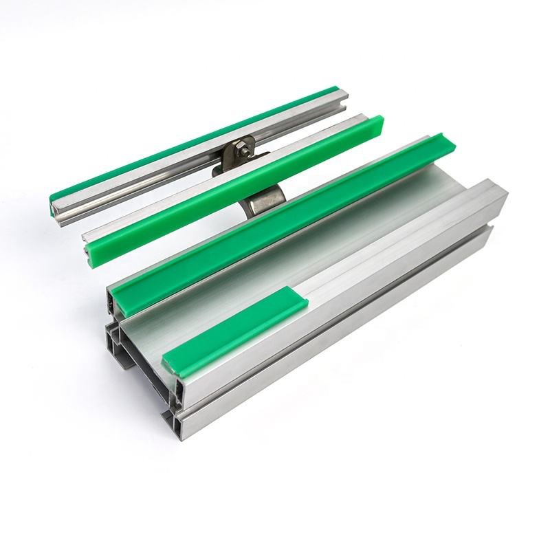 High Temperature Resistance Plastic Profile Polyethylene Wear Strip Uhmwpe Chain Guide Rail