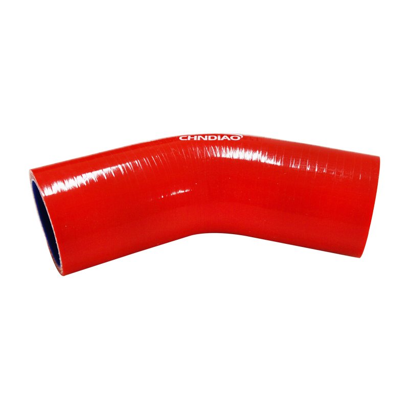 Heat resistant flexible 22mm automotive turbo radiator 135 degree elbow silicone rubber hose