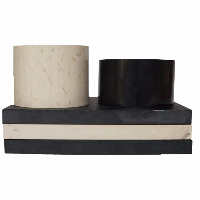 Custom ESD PEEK Plastic Sheet Rod Tube for Industrial Use with Cutting Processing Service