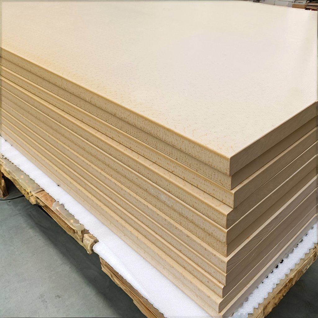 Custom ESD PEEK Plastic Sheet Rod Tube for Industrial Use with Cutting Processing Service