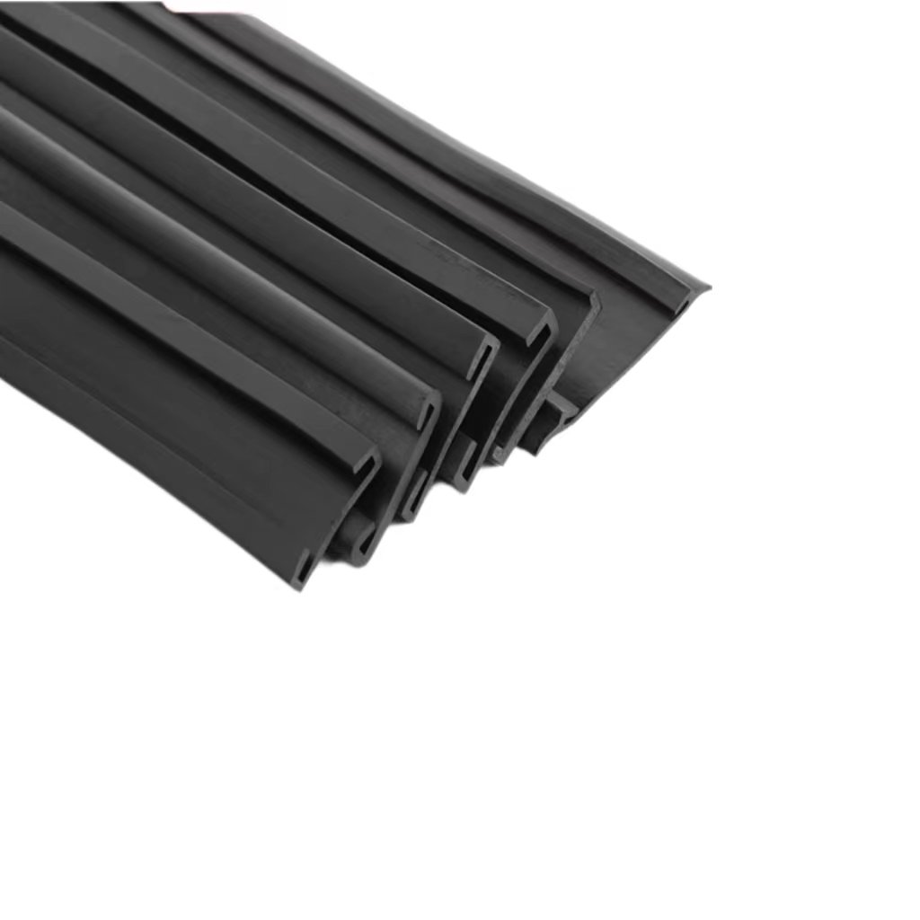 Double U-Shape Automotive Rubber Sealing Strip Dustproof and Waterproof Buffer Strap for Oil Tank Protective Clamp for Pipes