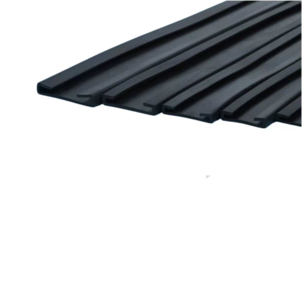 Double U-Shape Automotive Rubber Sealing Strip Dustproof and Waterproof Buffer Strap for Oil Tank Protective Clamp for Pipes