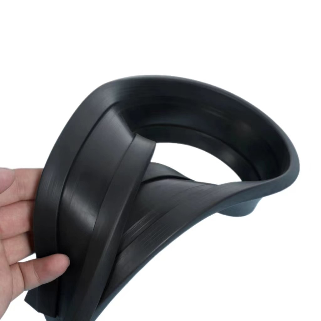 Double U-Shape Automotive Rubber Sealing Strip Dustproof and Waterproof Buffer Strap for Oil Tank Protective Clamp for Pipes
