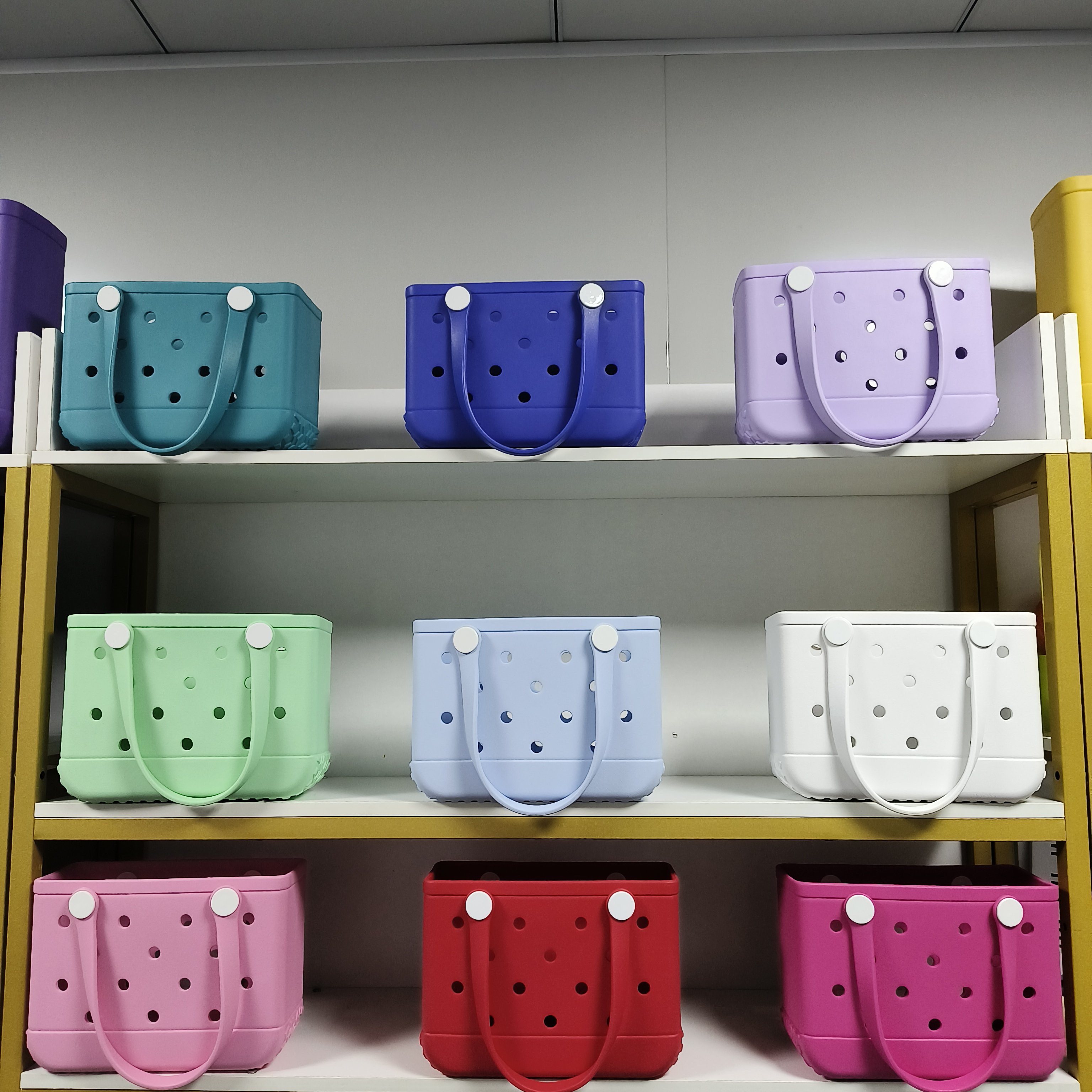 Best Selling Products 2024 Beach Bag Tote Waterproof Summer Small Rubber Eva Silicone Kids Beach Bag
