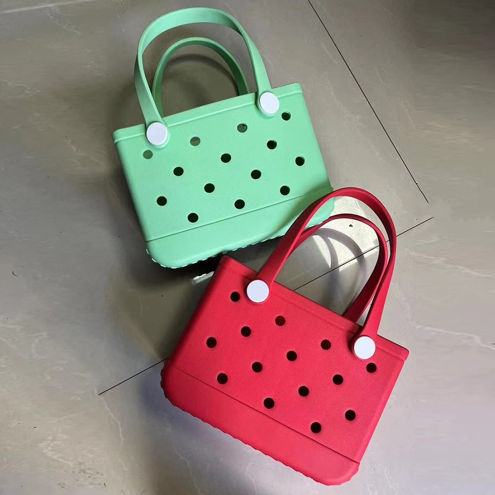 Best Selling Products 2024 Beach Bag Tote Waterproof Summer Small Rubber Eva Silicone Kids Beach Bag