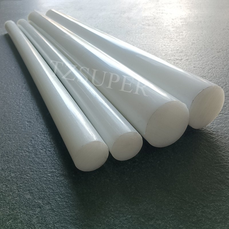 Manufacturer Direct Supply White Extruded PP Round Bar PP Rod