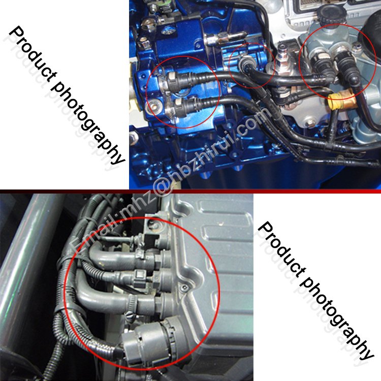 7.89-ID6 male and longer male Fuel line quick connectors Auto Car Quick Release Connect Connector 7.89-ID6