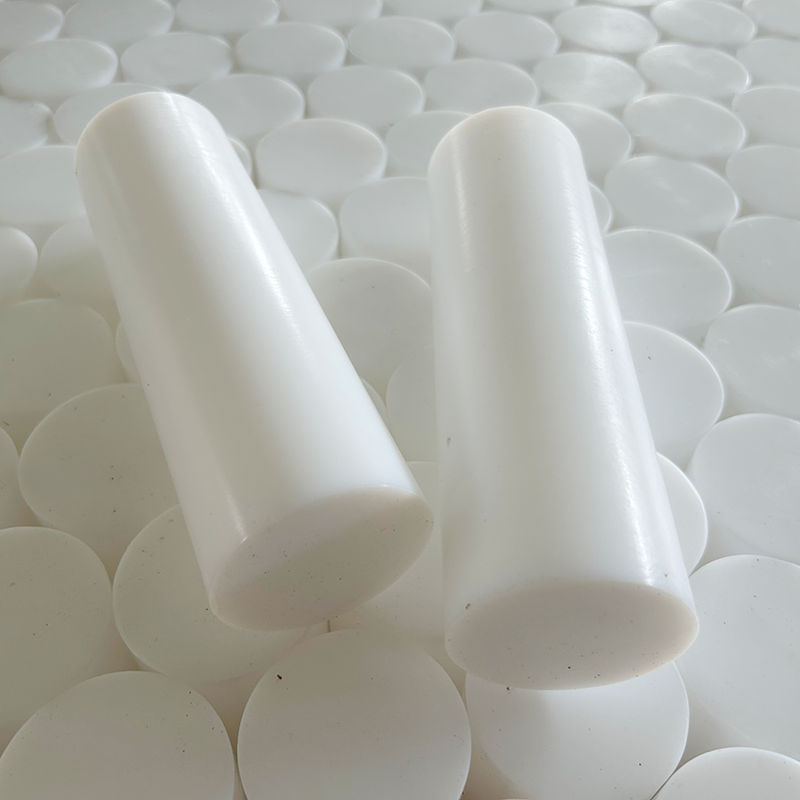 China manufacturer acid and alkali resistant 50*165mm plastic rod modified PTFE rod