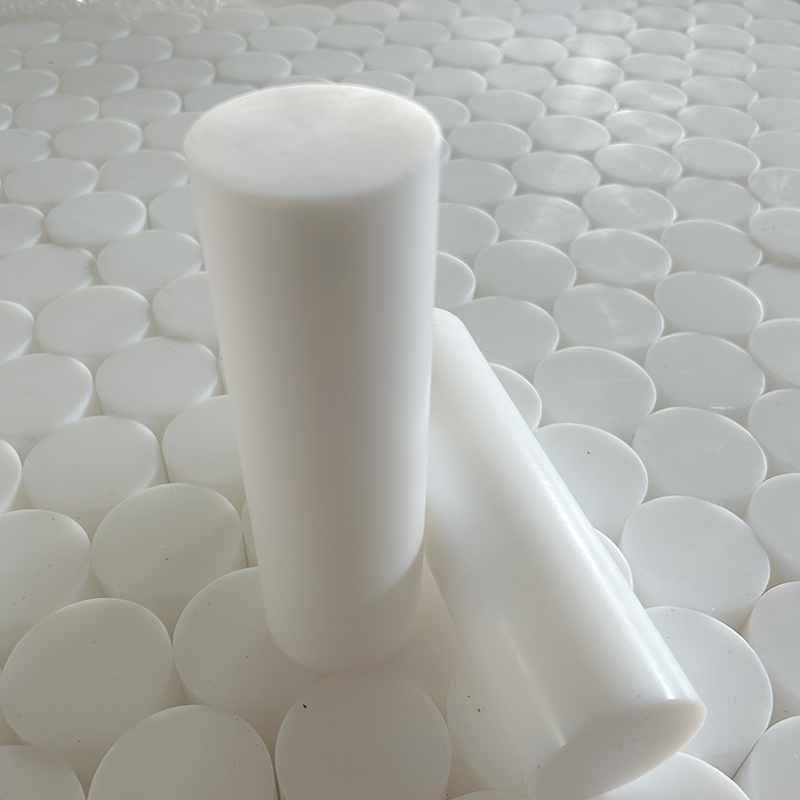 China manufacturer acid and alkali resistant 50*165mm plastic rod modified PTFE rod