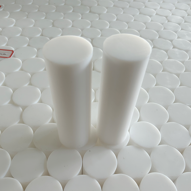 China manufacturer acid and alkali resistant 50*165mm plastic rod modified PTFE rod