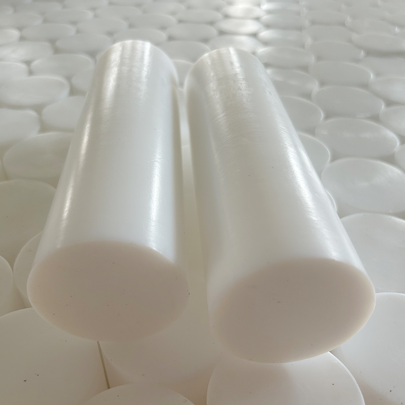 China manufacturer acid and alkali resistant 50*165mm plastic rod modified PTFE rod