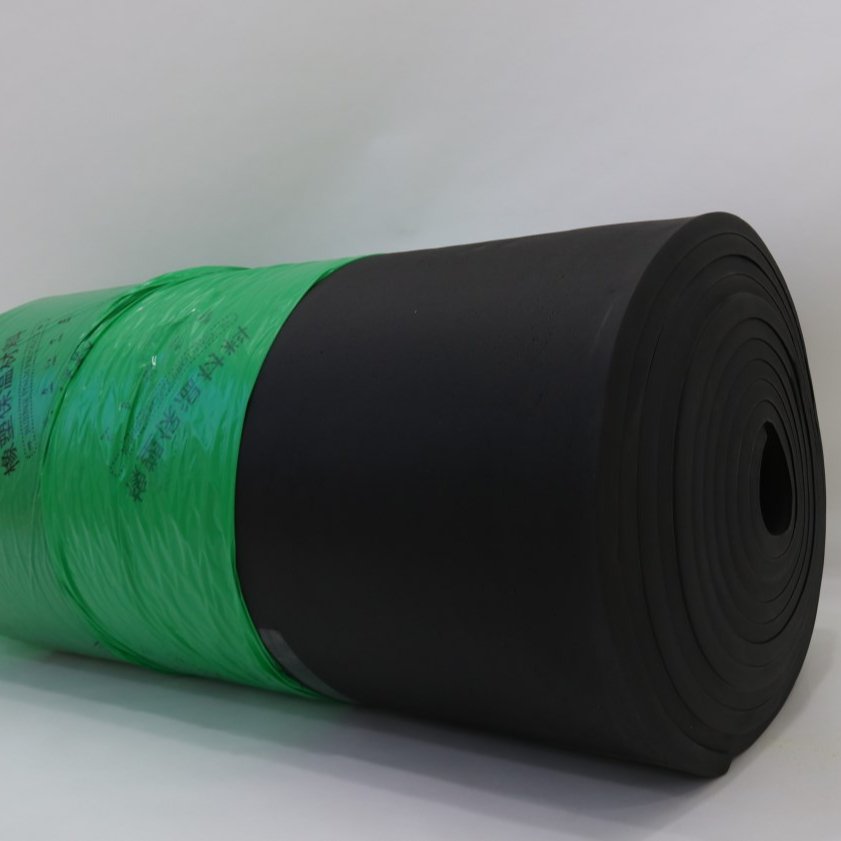 high density rubber foam adhesive backed foam rubber sponge insulation board smooth rolls for below zero low temp foam rubber